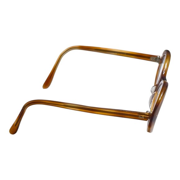 Vintage 1960s Kids Small Tortoiseshell Oval Eyeglass Frames 48-88mm - Picture 5 of 8